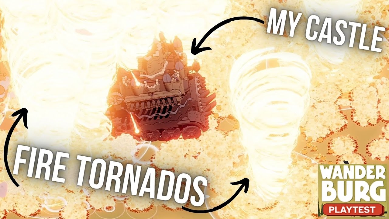 Giant Fire Tornados Turned the Whole Map Into Hell