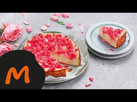 Gebackener Ricotta-Kuchen Mit Rhabarber - Migusto Rezept