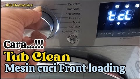 CARA PEMBERSIHAN TABUNG MESIN CUCI || LG FV1285S3VS