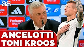 ANCELOTTI | UNFORGETTABLE RESPONSE about TONI KROOS' FAREWELL Real Madrid Betis