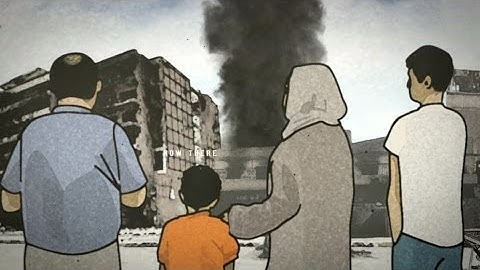 A BEAUTIFUL ANIMATION OF A HARROWING STORY - BBC NEWS