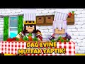 DAĞ EVİNE MUTFAK YAPTIK-SEVGİLİMLE-MİNECRAFT #3❤ !! 🙈 Minecraft