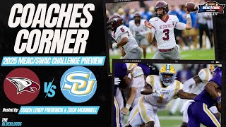 LIVE: 2025 MEAC/SWAC Challenge Preview (North Carolina Central vs. Southern) | The Bluebloods