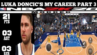 Luka Doncic My Career Part 3 Nba2K20 Modded