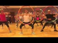 "HEY BABY" Dimitri Vegas & Like Mike vs Diplo - Dance Fitness Workout Balletics with Hula Hoops
