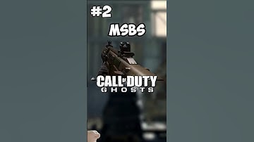 TOP 5 TOXIC BURST WEAPONS IN COD HISTORY! | Call of Duty Shorts