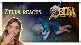 Ocarina of time remake REACTION | Zelda reacts!!