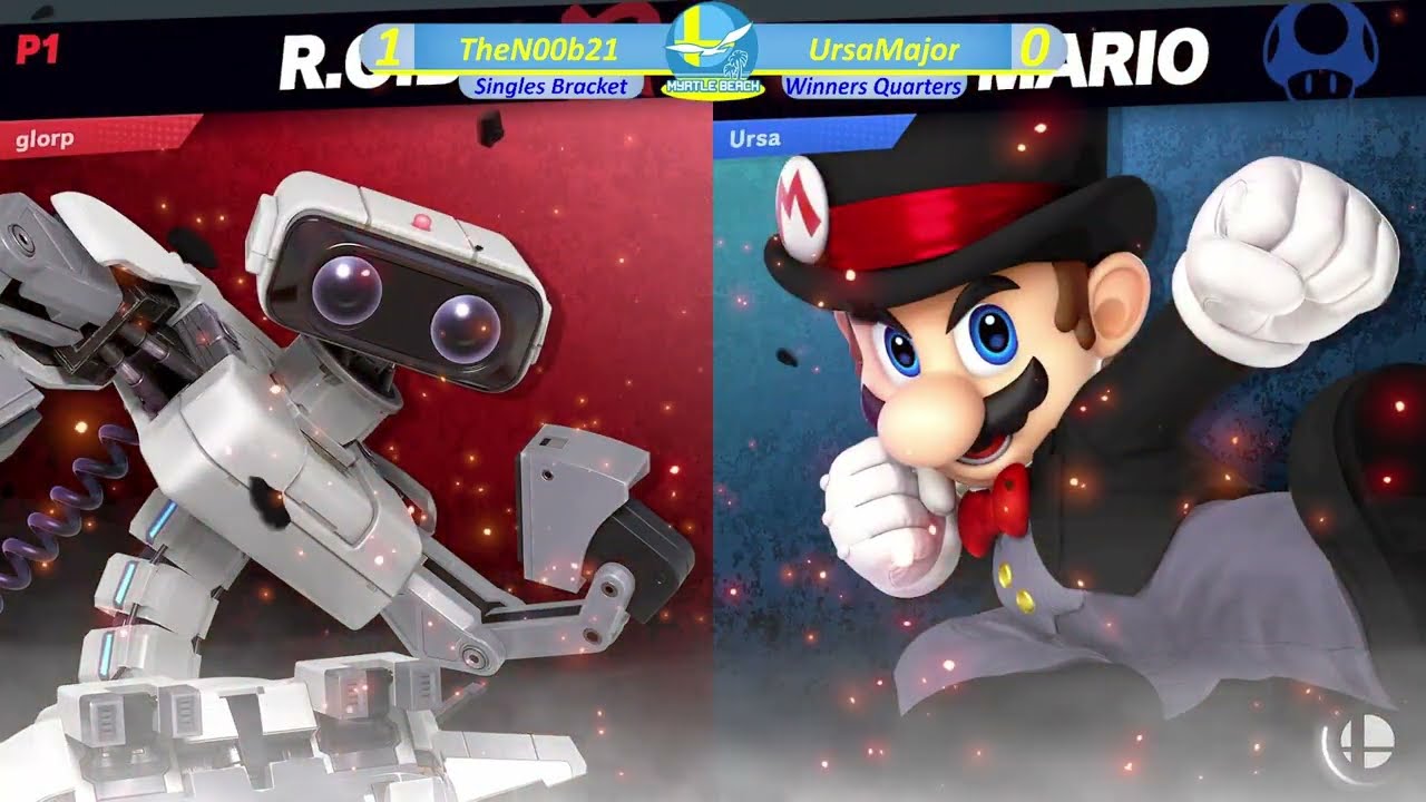 SocaSmash 164 Ultimate Singles: UrsaMajor (DuckHuntDog, Mario) vs TheN00b21 (R.O.B.) Winners Semis
