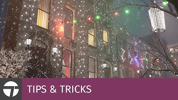 Tips for Twinmotion Challenge 5: create hanging garlands with a texture | Tips & Tricks | Twinmotion