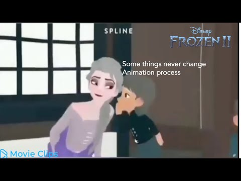 Elsa Animation process | Some things never change shot progression | Frozen 2