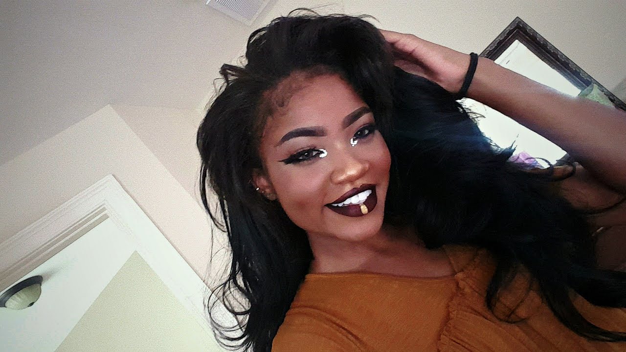 How to wear a full wig as a half wig How to wear a wig for beginners