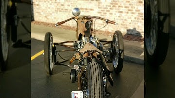 Shovelhead Reverse Leaning Trike