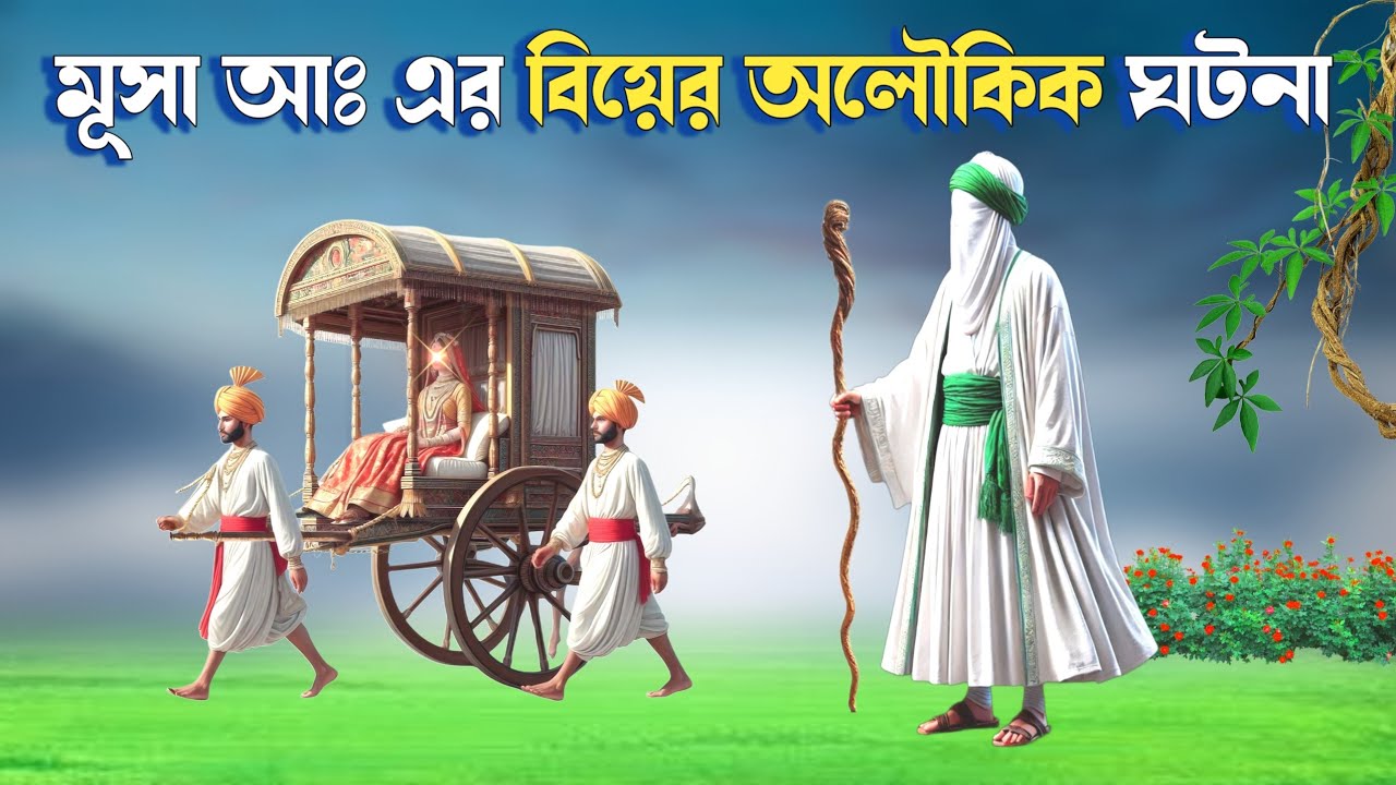 হযরত মুসা আঃ এর বিবাহের বিস্ময়কর কাহিনী | ইসলামিক কাহিনী | Story of Hazrat Musa | For you news