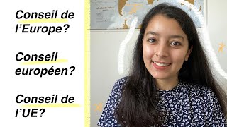 Conseil De Leurope, Conseil Europeen Ou Conseil De Lue ?