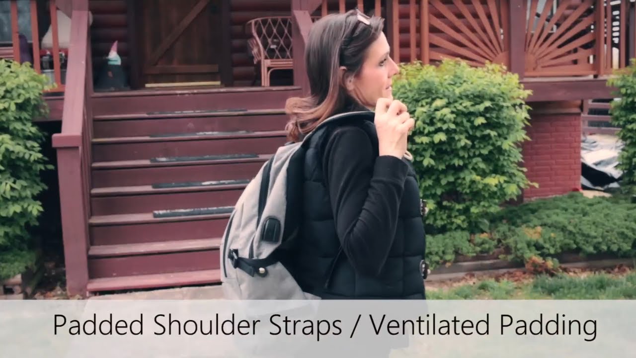 Laptop Backpack, AMBOR Business Travel Anti Theft Laptops Backpack for