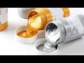 How to make golden and silver acrylic paint/easy home made silver and golden acrylic paint