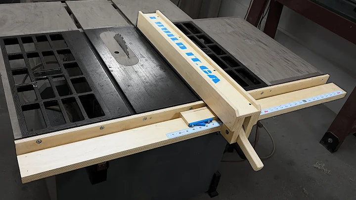 How To Make A Wooden Table Saw Fence