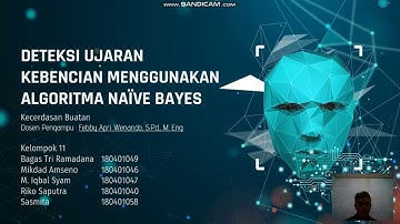 Deteksi Hate Speech Pada Twitter | Algoritma Naive Bayes | Kecerdasan Buatan (AI)