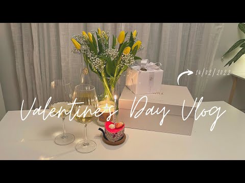 VALENTINE'S DAY VLOG  (ENG SUBS) || CELEBRATING WITH ❤️|| DATE NIGHT || UNBOXING POLENE PARIS BAG