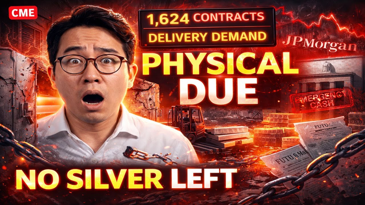 EXPOSED: JP Morgan's $13.7B Silver Trap—Fed Panic as 1,624 Contracts DEMAND Physical Delivery