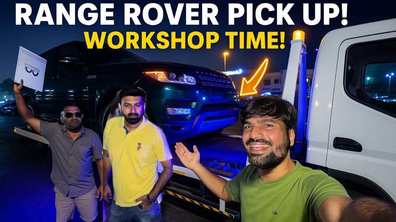 Range Rover Ka Scene Tight! 😎🔥 Workshop Drop Off Mission