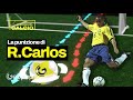 La spiegazione fisica della punizione di Roberto Carlos del 1997 - animazione 3D del tiro ad effetto