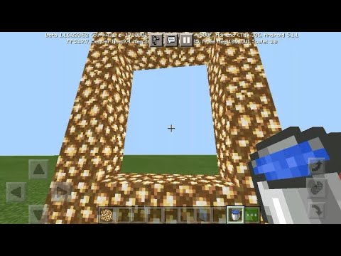 how to create aether portal without any mod