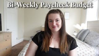 BiWeekly Paycheck Budget | tuition reimbursement, student loan payoff, rent/utilities, saving