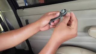 Cara mengganti handle jendela Mobil Daihatsu Espass