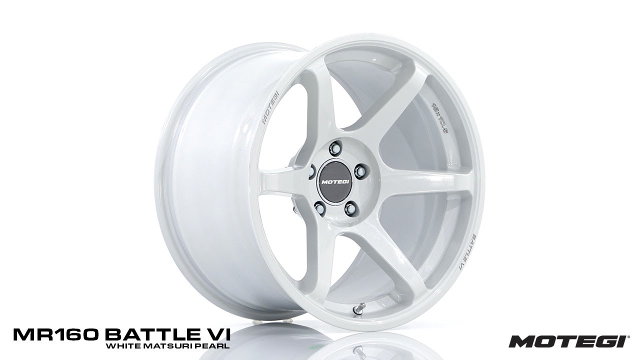 Motegi MR160 Battle Vi Matsuri White Pearl - PowerHouse Wheels & Tires