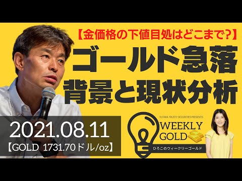 【金価格の下値目処はどこまで？】ゴールド急落背景と現状分析（貴金属スペシャリスト 池水雄一さん） [ウィークリーゴールド]