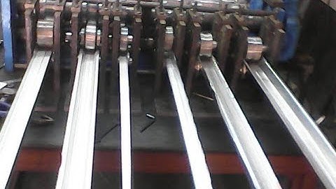 Roll Forming Machine Process Video