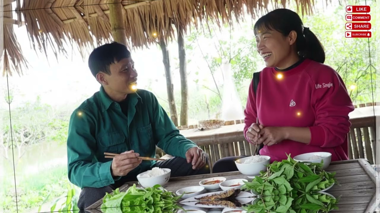 After Leaving the Hospital, De Starts a New Life on the Farm. 