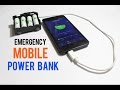 How to Make an Emergency Mobile Phone Charger using AA Batteries