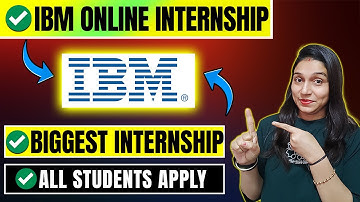 IBM Internships 2026 | Internship For College Students | Free Certificate & Badges