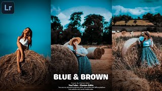 Lightroom free preset dng file download | Blue & brown new color effect | Lightroom mobile tutorial screenshot 4