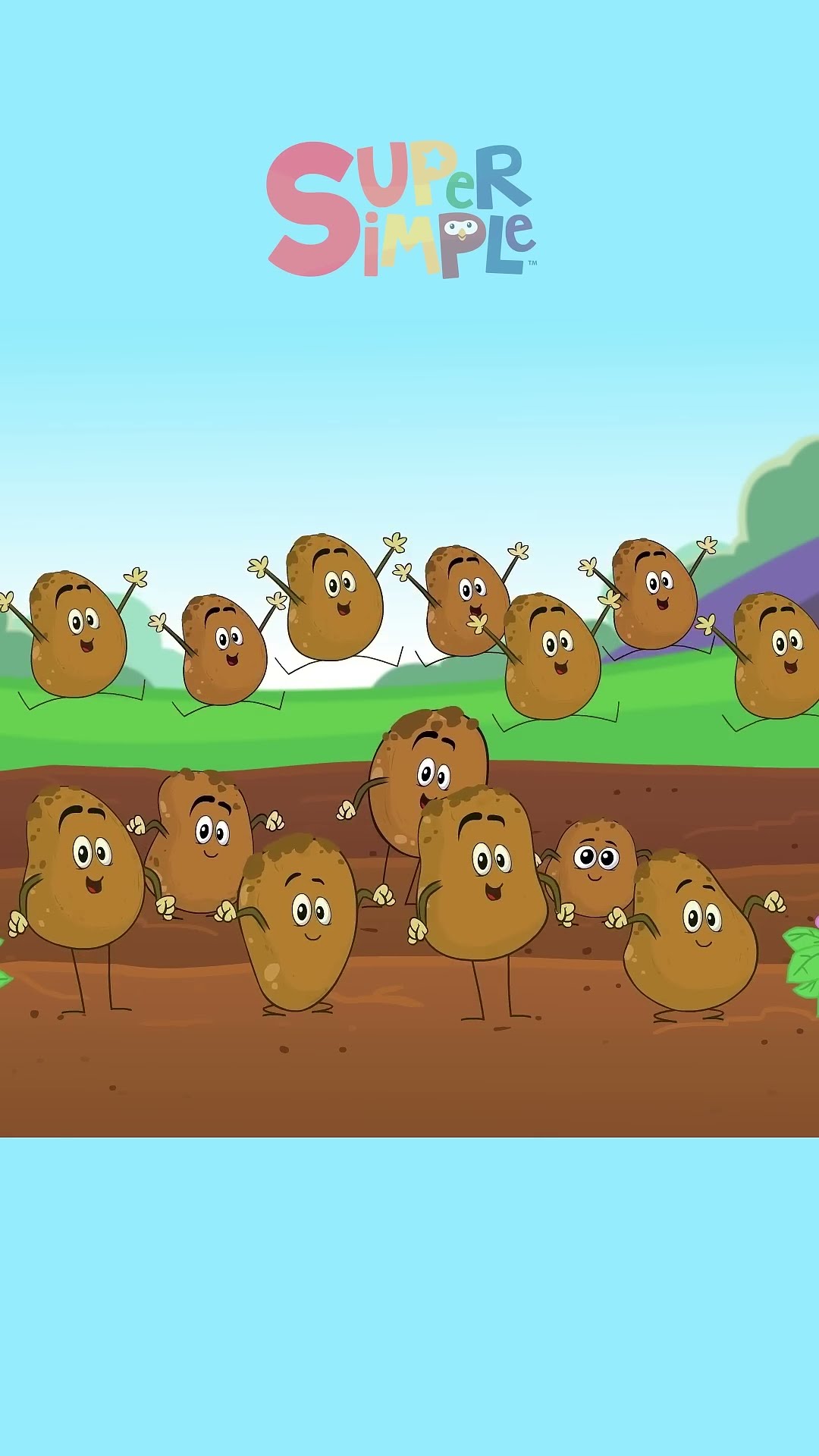 One Potato Two Potato! #shorts #supersimplesongs #kidssongs