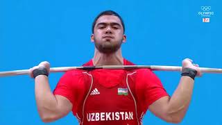 Akbar Djuraev (UZB) – 417kg 4th Place – 2019 World Weightlifting Championships – Men's 109 kg
