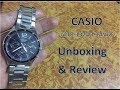 Casio Enticer MTP-1374D-1AVDF (A832) Watch Unboxing and Review