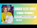 Singer Elite SE017 Serger Differential Feed