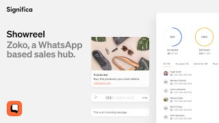 Zoko, A Whatsapp-Based Sales Hub.