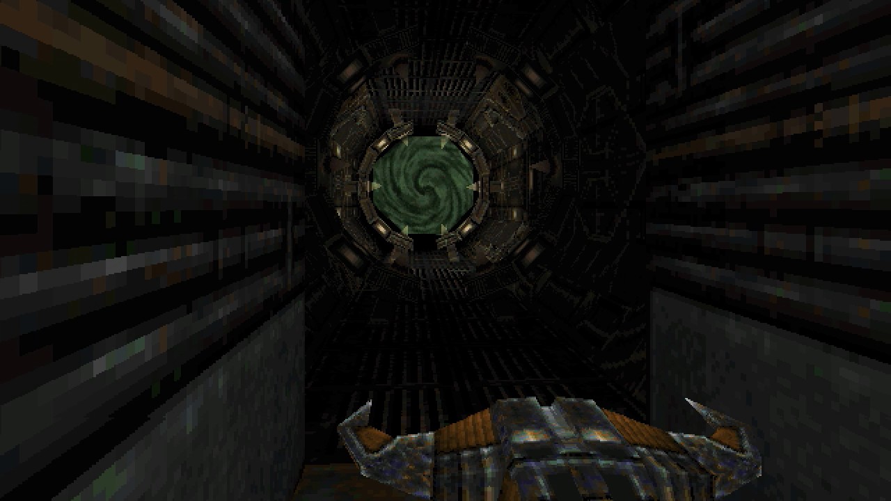 Chasm: The Rift (DOSBox) - Mission Pack Level 03, Boss - 720p