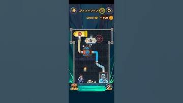 Hero Pipe Rescue Level 10 Gameplay Walkthrough Solution