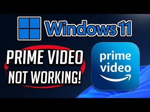 Fix Amazon Prime Video For Windows App Not Working In Windows 1110 SOLVED by TechFixIT