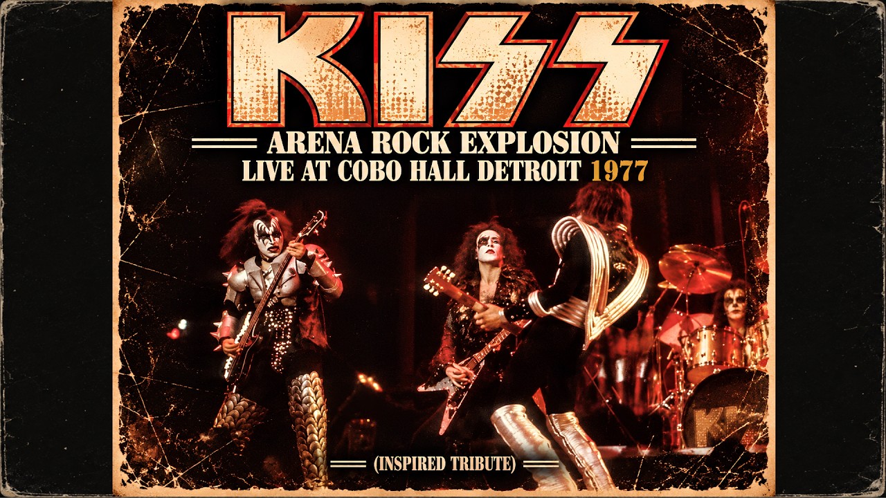 KISS 🔥 Arena Rock Explosion | Live at Cobo Hall Detroit 1977