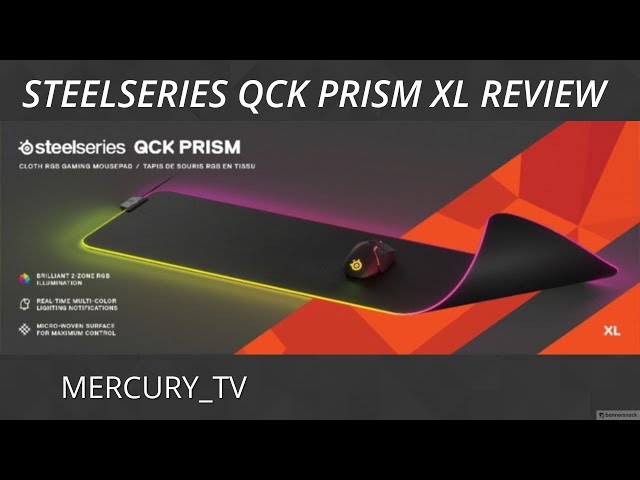 SteelSeries Prism QcK XL mouse pad review