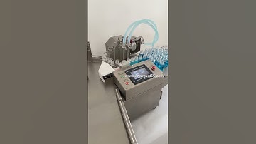 ZONESUN Automatic Ceramic Pump Cosmetic Vial Liquid Filling Machine
