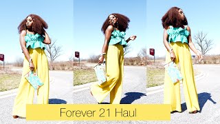 FOREVER 21 SPRING TRY ON HAUL 2021 | Jazmines kloset