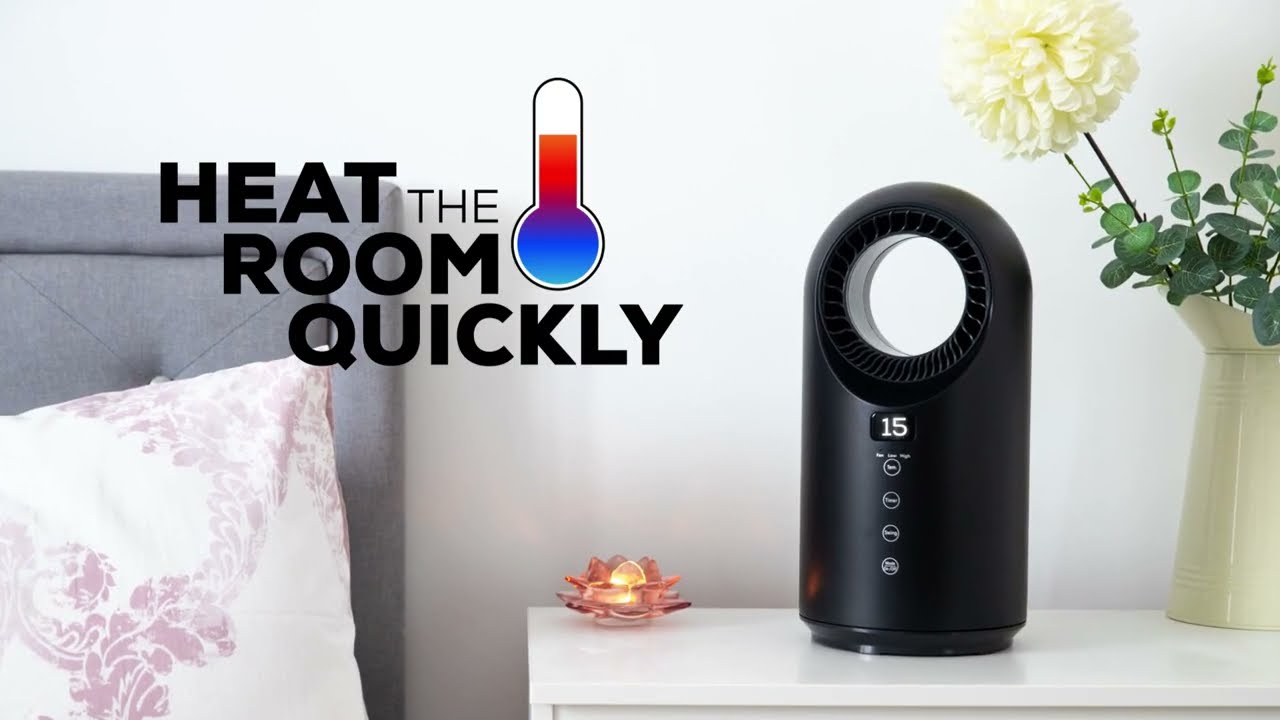 TCP Smart Wifi Heater u0026 Cooling Bladeless Portable Fan 1500W - White