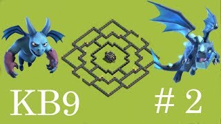 CLASH OF CLANS 9 SEVIYE BELEDIYE BINASI KÖY DÜZENİ #2